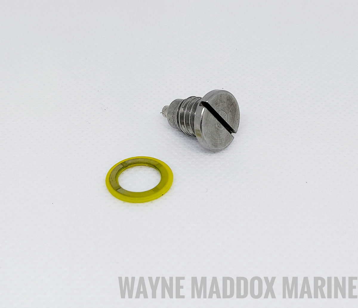 Mercruiser Drain Screw and Washer With Wayne Maddox Marine