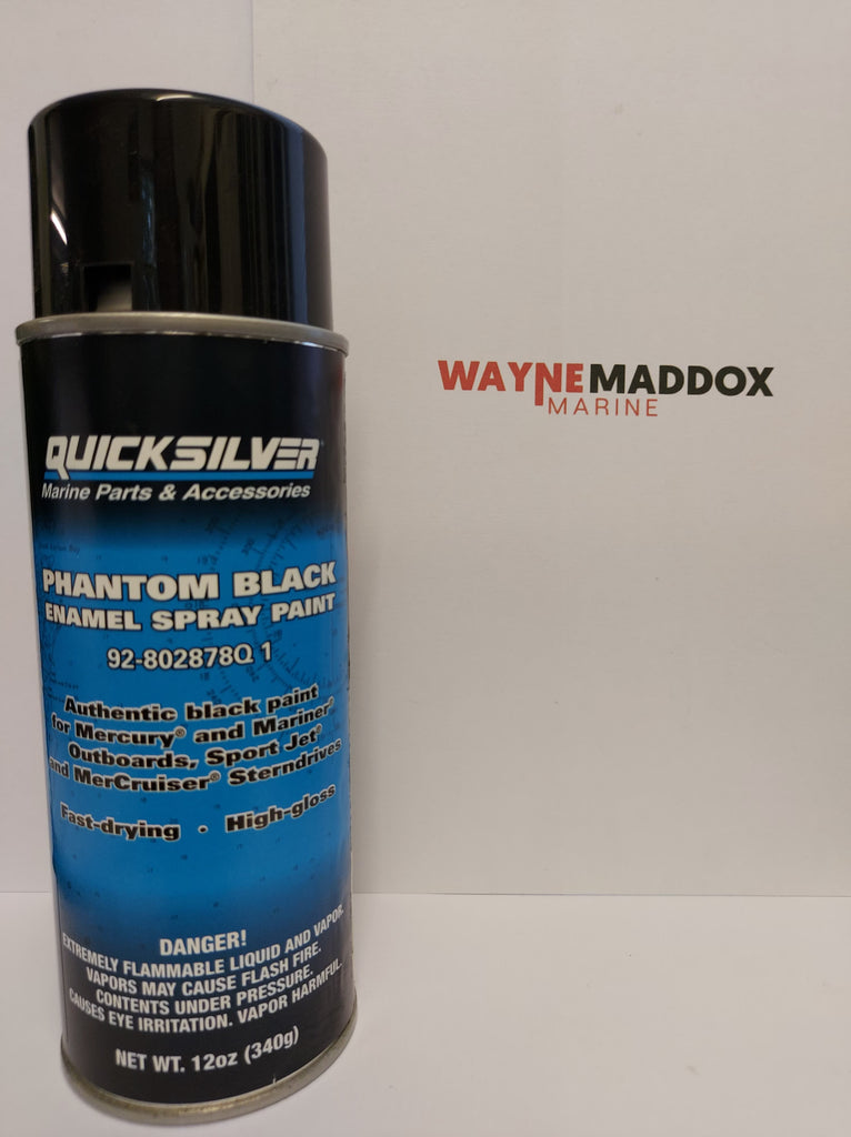 Quicksilver Phantom Black Spray Paint